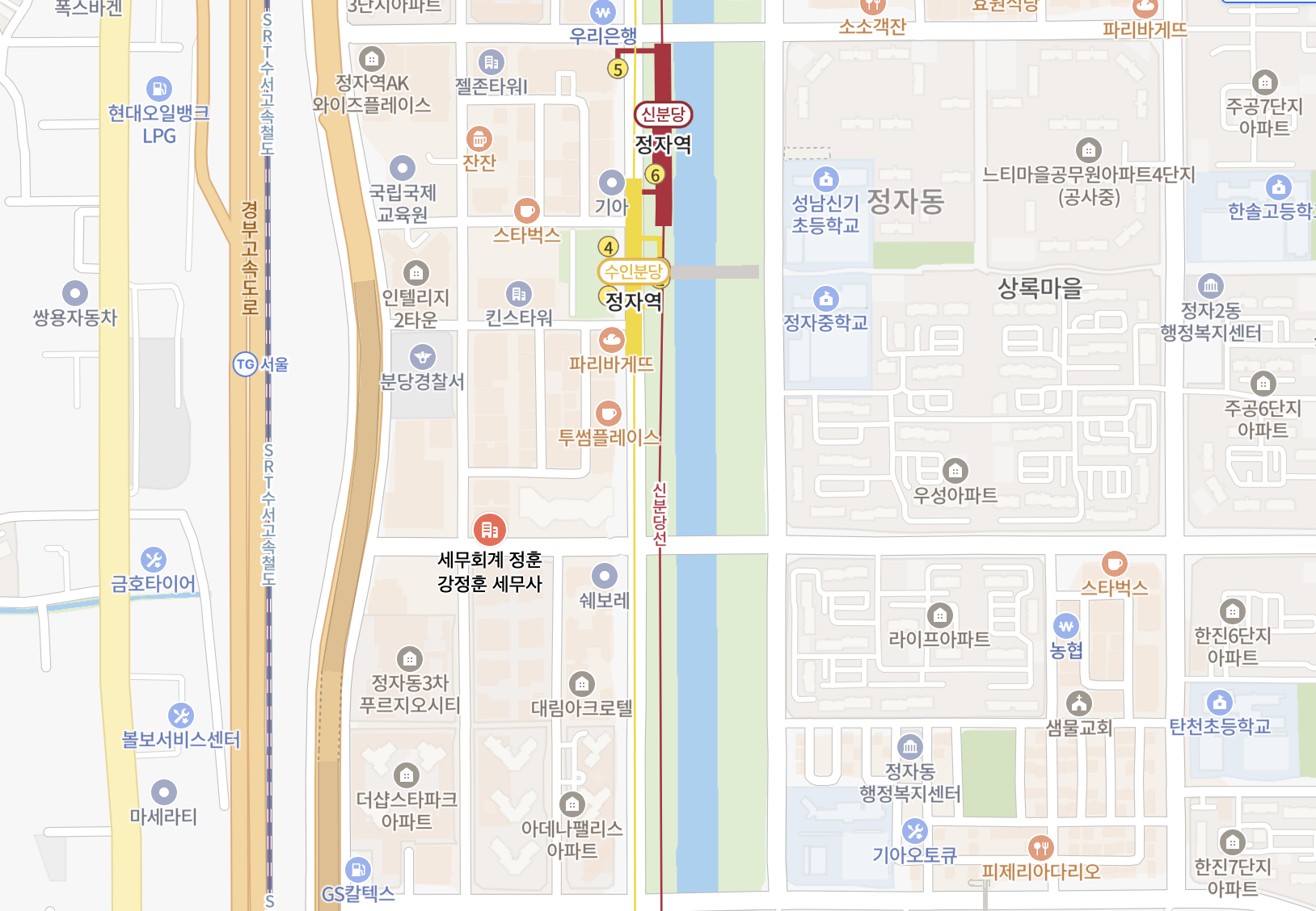 세무회계정훈 위치